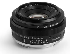 TTartisans 25mm f2