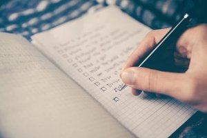 Set goals using specific steps