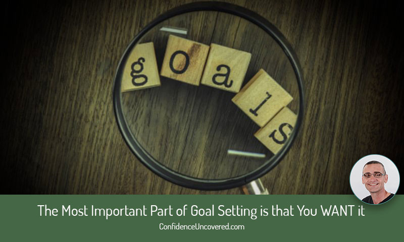 The Most Important Part of Goal Setting is that You WANT it